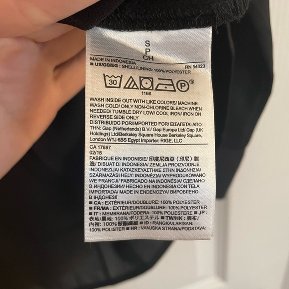 NWT BANANA REPUBLIC Black Long Sleeved Sheer Cut Out Detailed Blouse - Picture 7 of 11